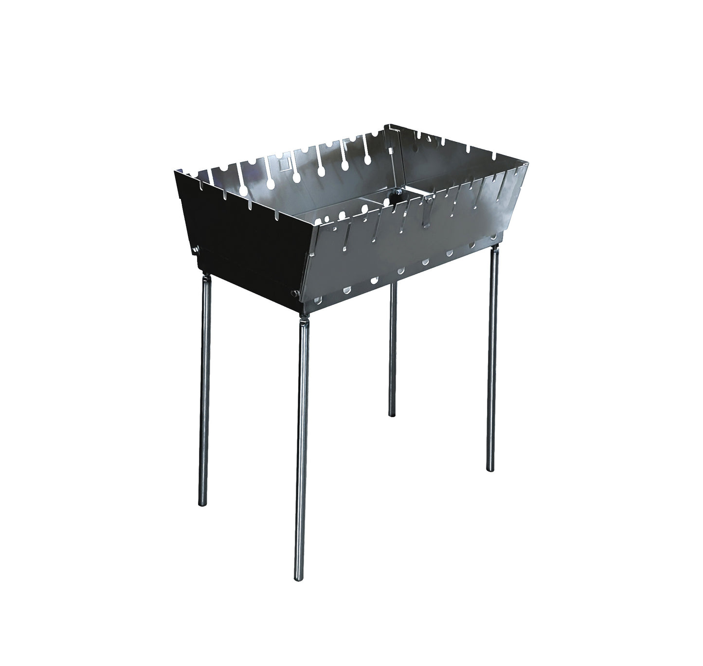 Grill “Travel” 90.009.9 for 8 skewers, stainless steel + bag UASTAL