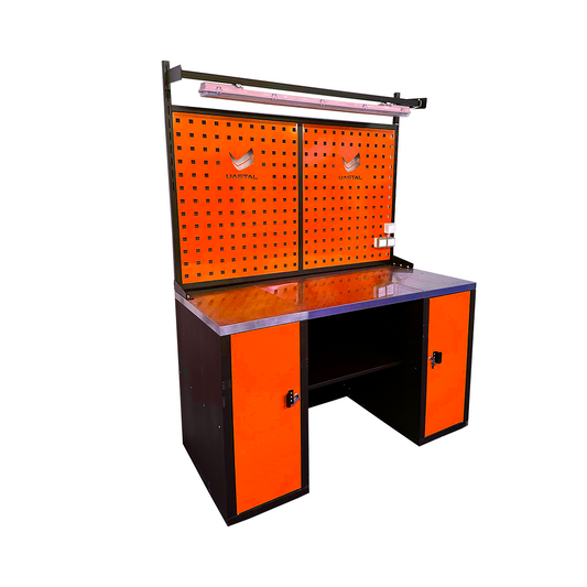 Workbench with Lighting and Power Outlet (Orange) UASTAL